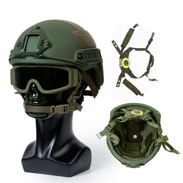 FAST Tactical Helmet (Ultra - light helmet) Green