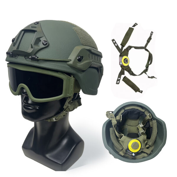 MICH 2002 Tactical Helmet Mid Cut （Modular Integrated Communications Helmet）