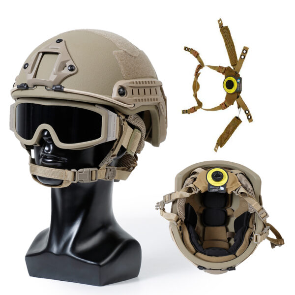 FAST Tactical Helmet (Ultra - light helmet) Khaki