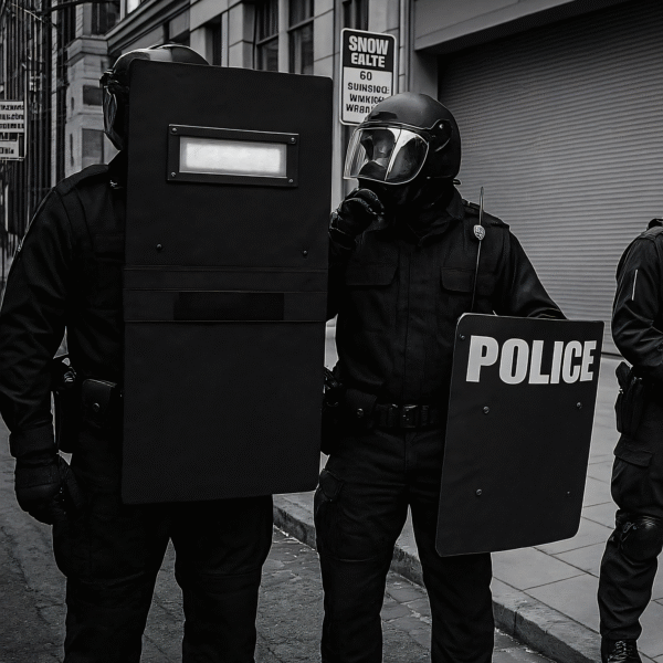 Folding Ballistic Shield