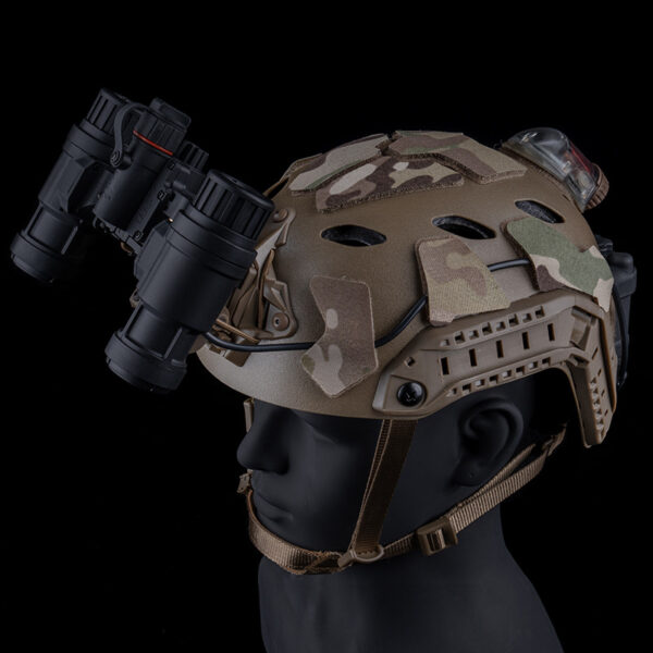 FAST tactical helmet series camouflage CP color Velcro Cordura cable management