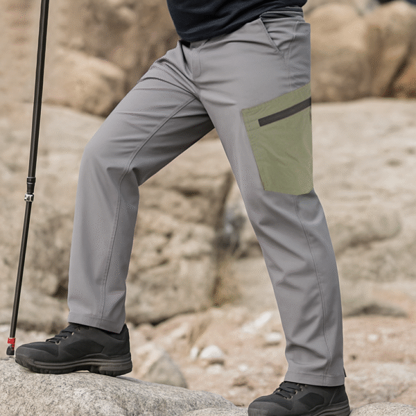 Outdoor cutter's quick-drying long pants, breathable and comfortable, men's outdoor sports training suit with multiple pockets, work pants